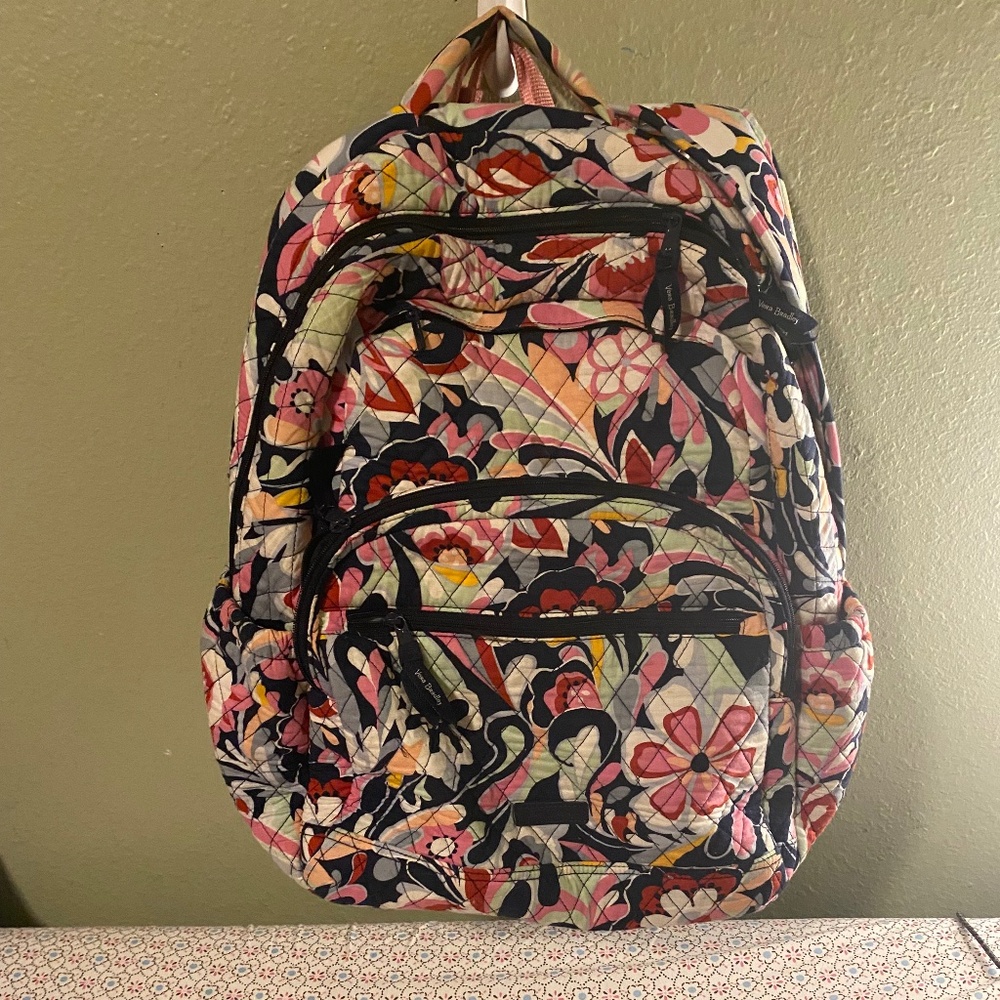 Vera Bradley Paisley &Flower Backpack - Full Size
